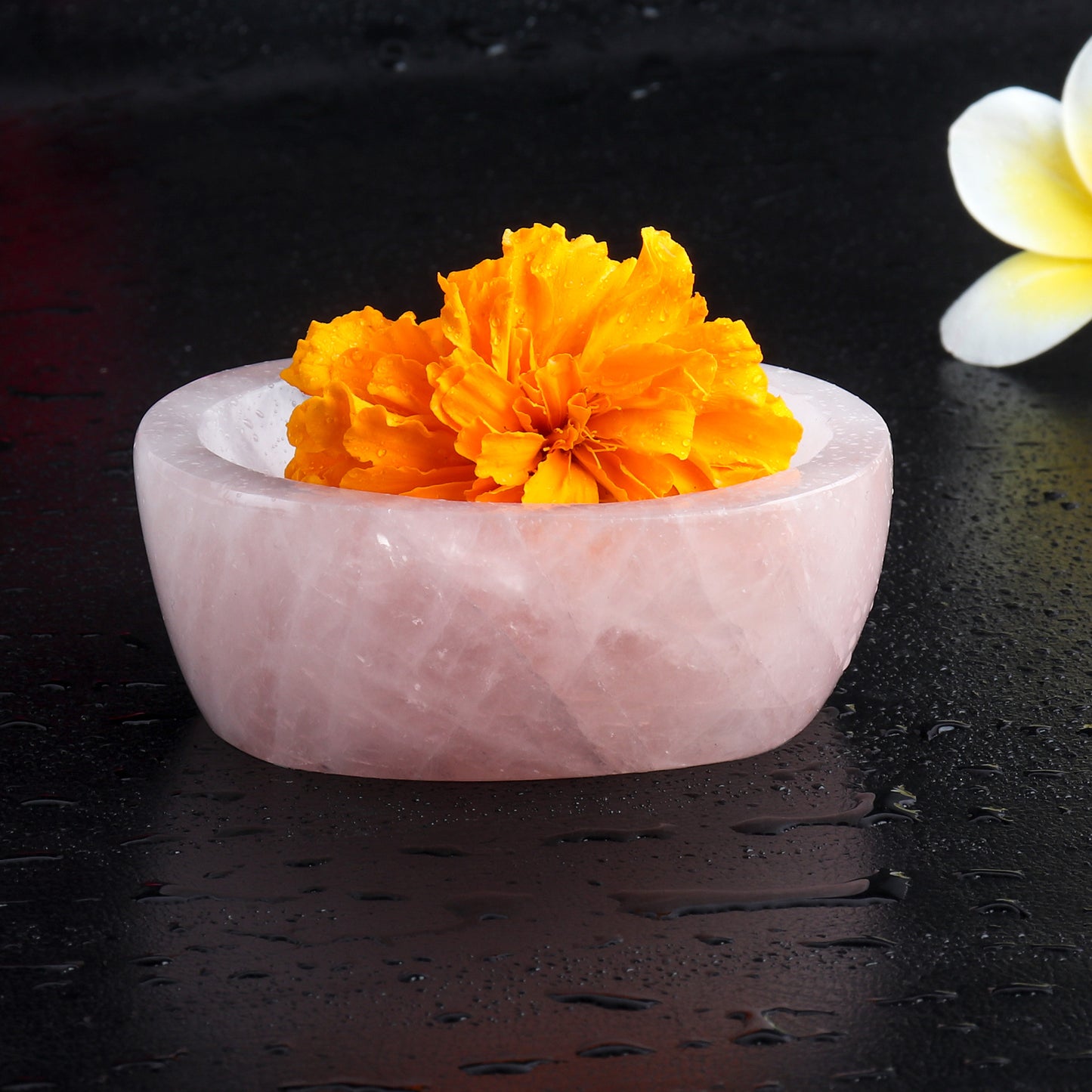 Rose quartz -Serving Bowl