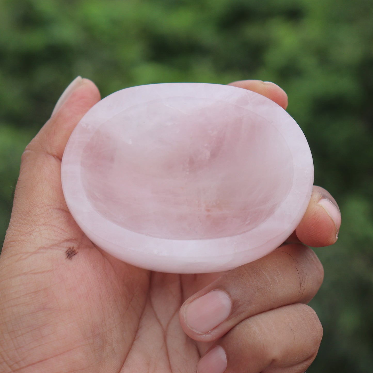 Rose quartz -Serving Bowl