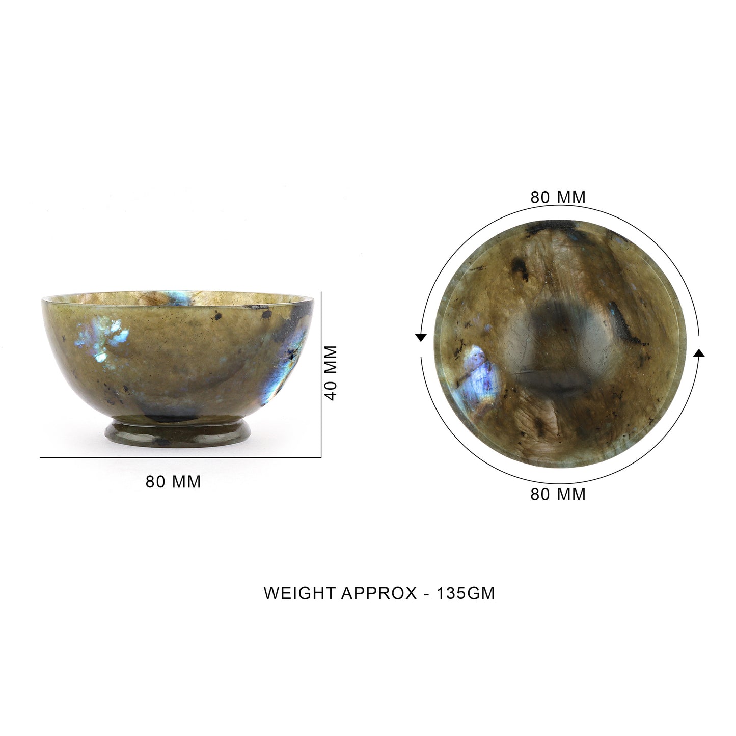 Labradorite Premium Bowl