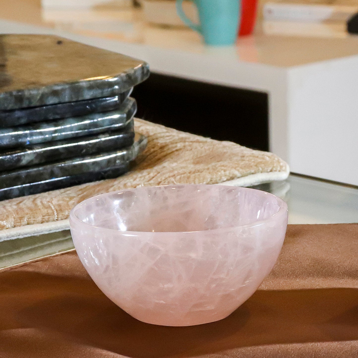 Rose Quartz Premium Bowl