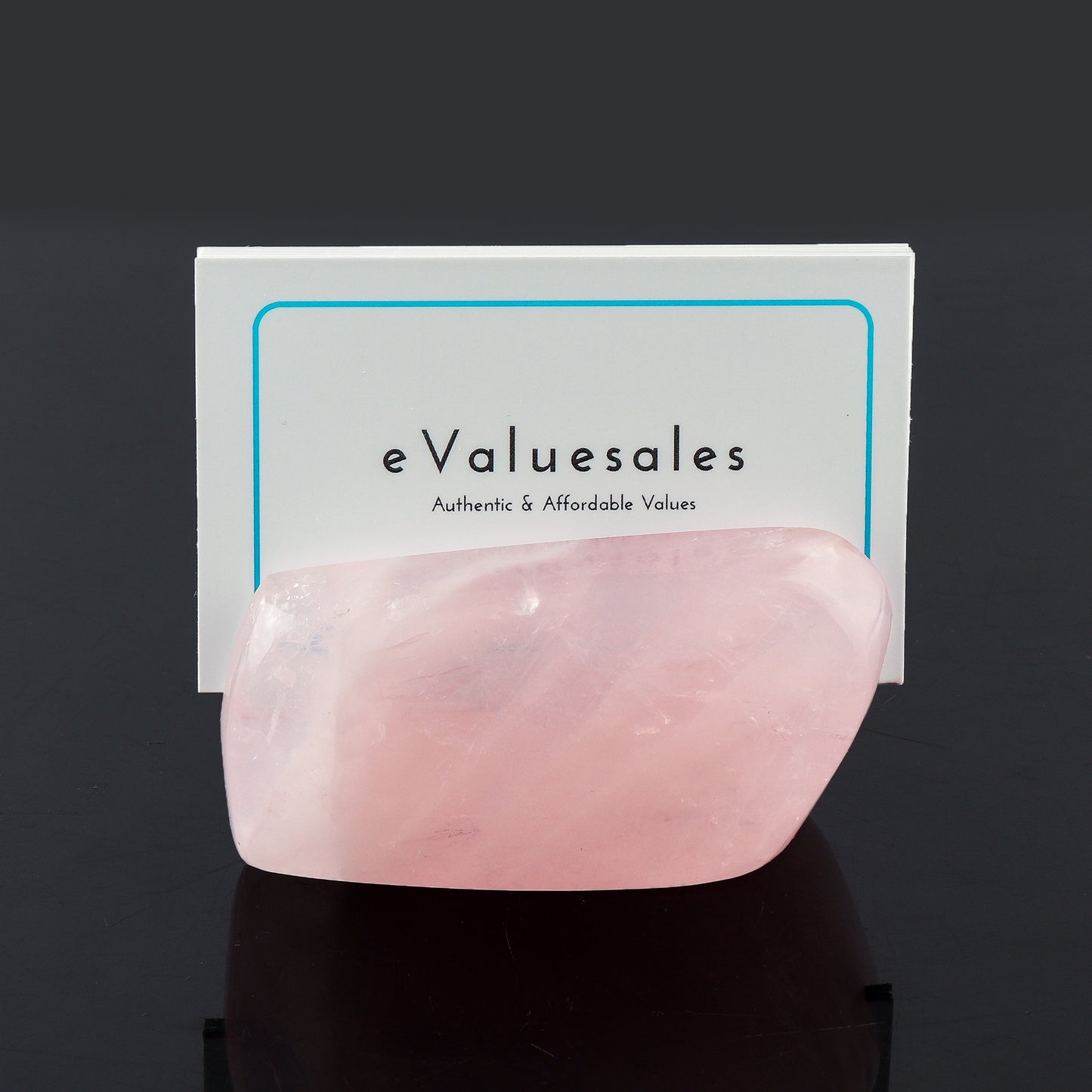 Rose Quartz Visiting Card Holder