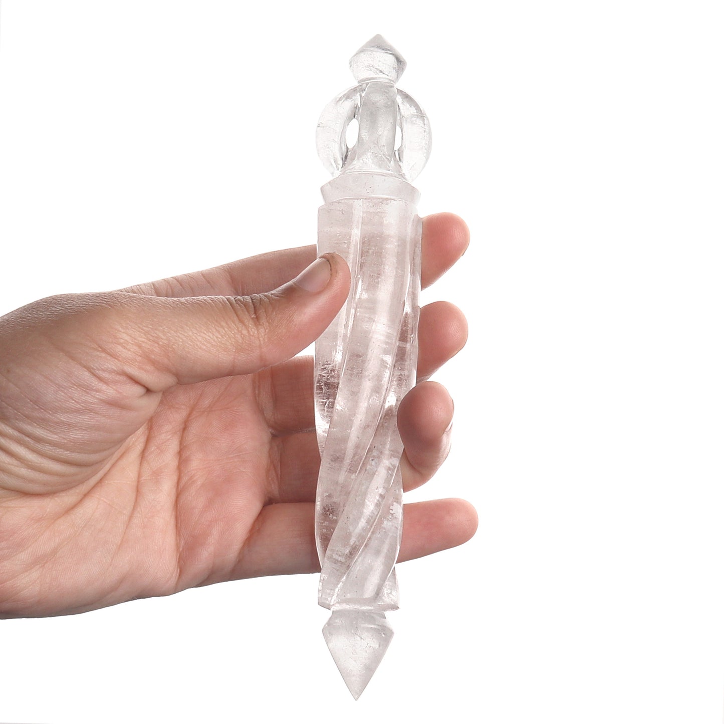 Crystal Quartz Reiki Wand