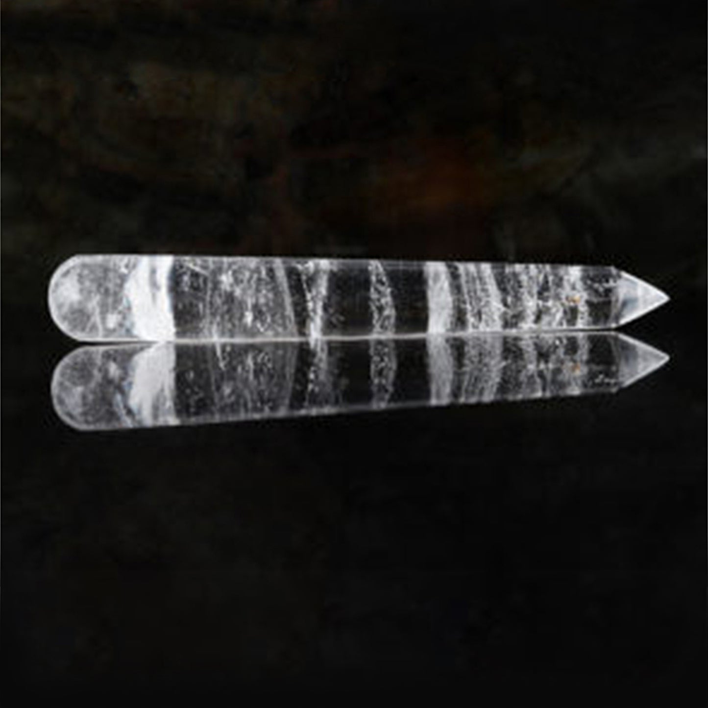 Crystal Quartz Pointed Healing Wand