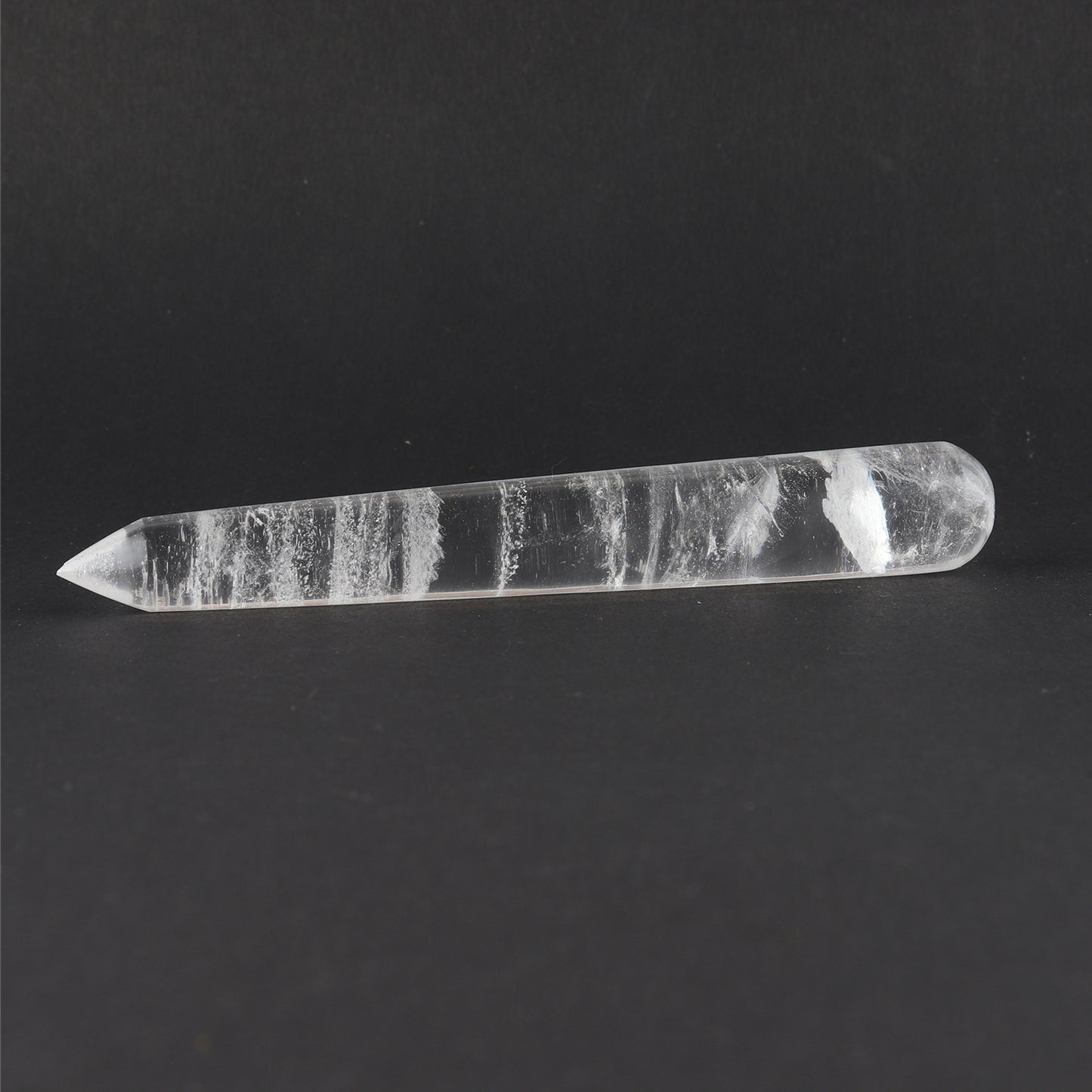 Crystal Quartz Pointed Healing Wand