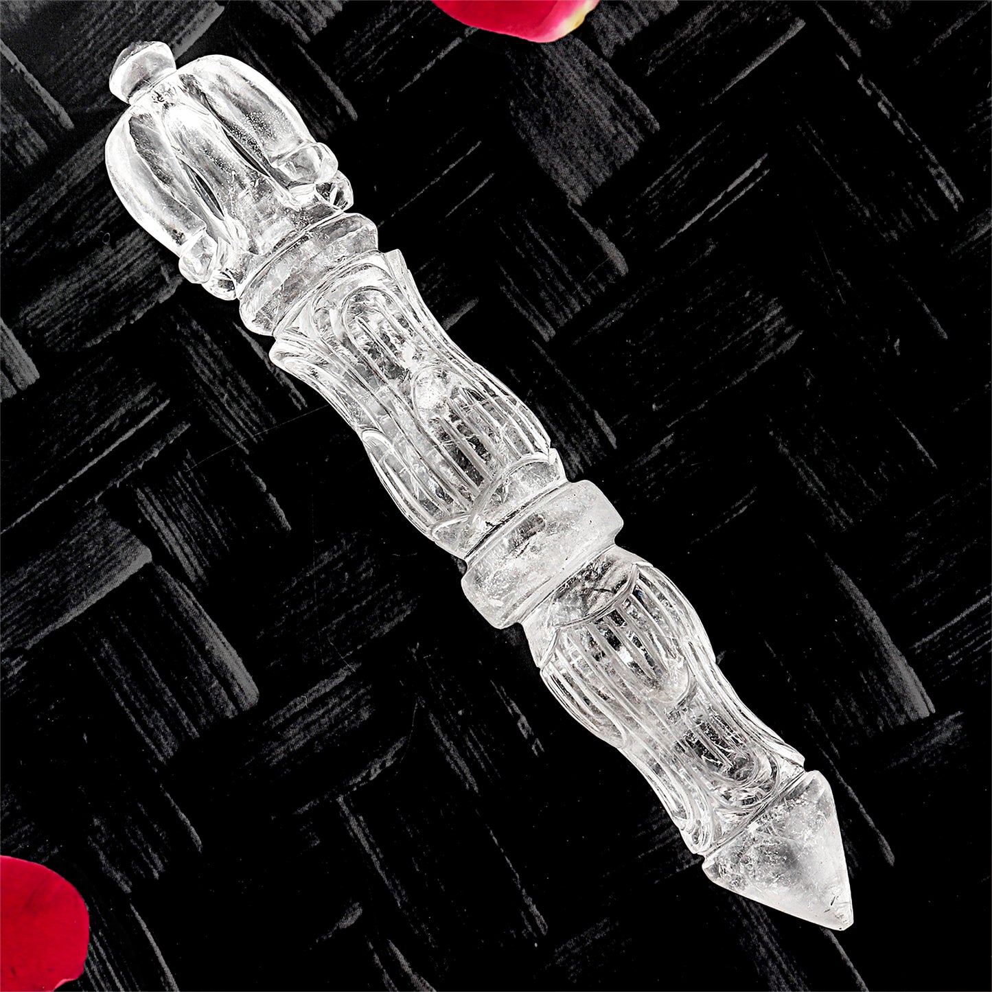 Crystal Quartz Designer Wand