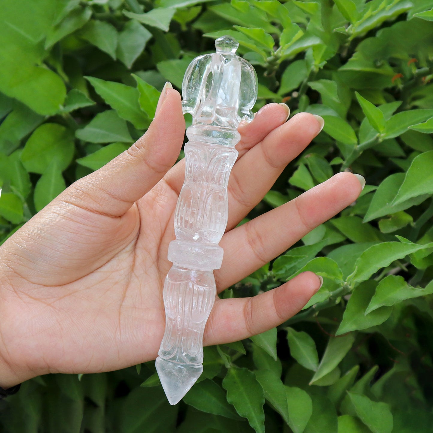 Crystal Quartz Designer Wand