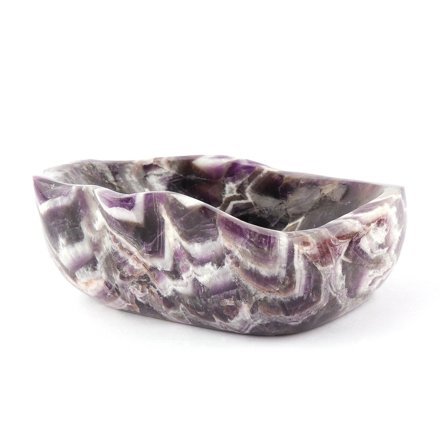 Chevron Amethyst Home Décor Bowl