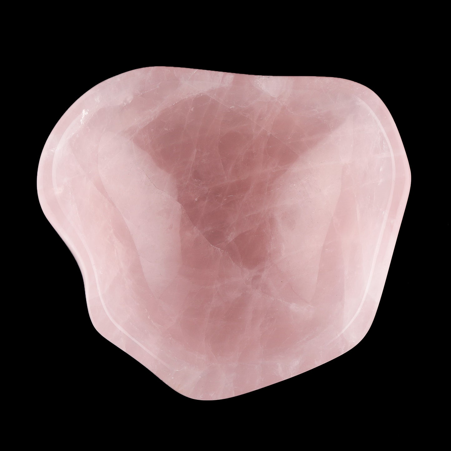 Rose Quartz Freeform Bowl