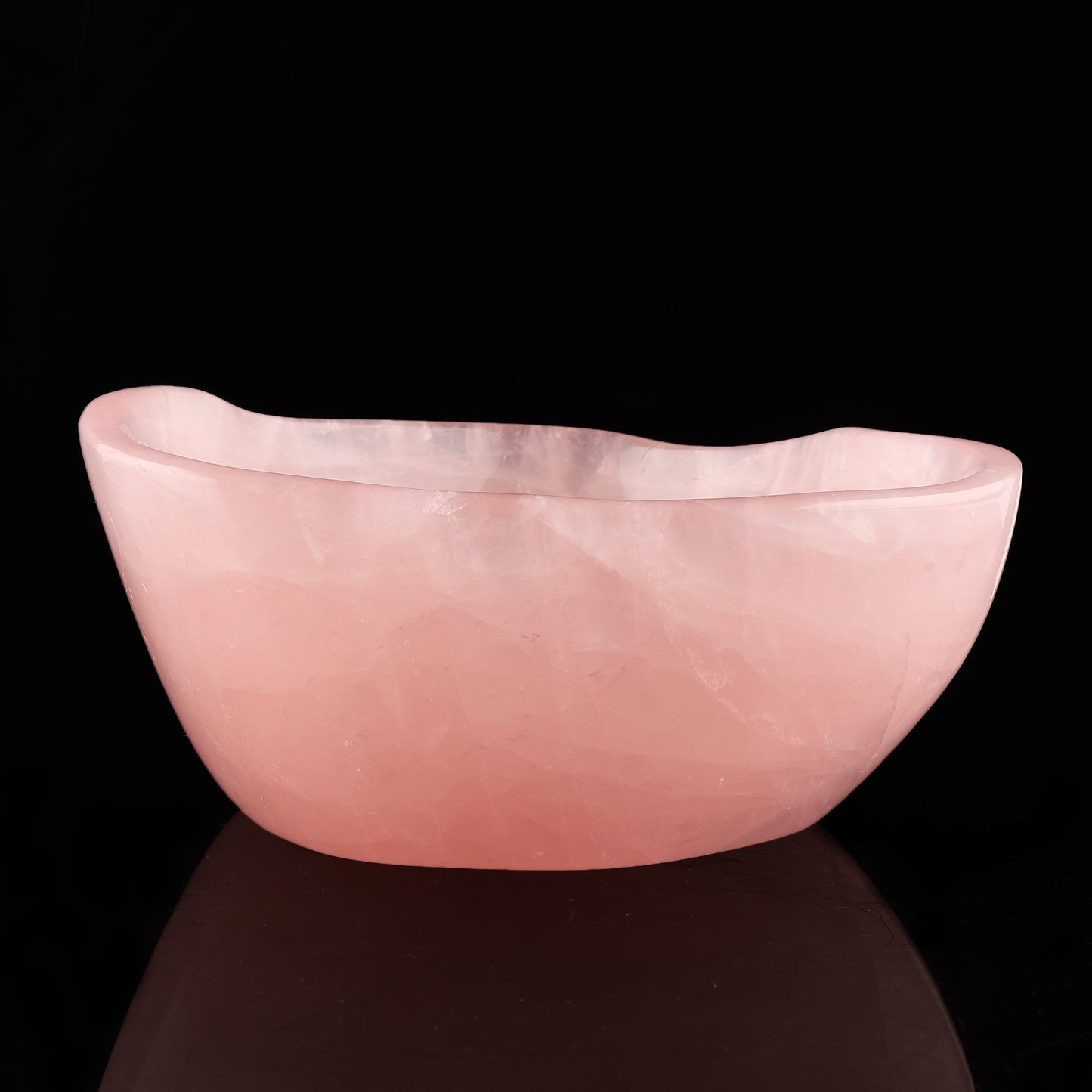 Rose Quartz Freeform Bowl