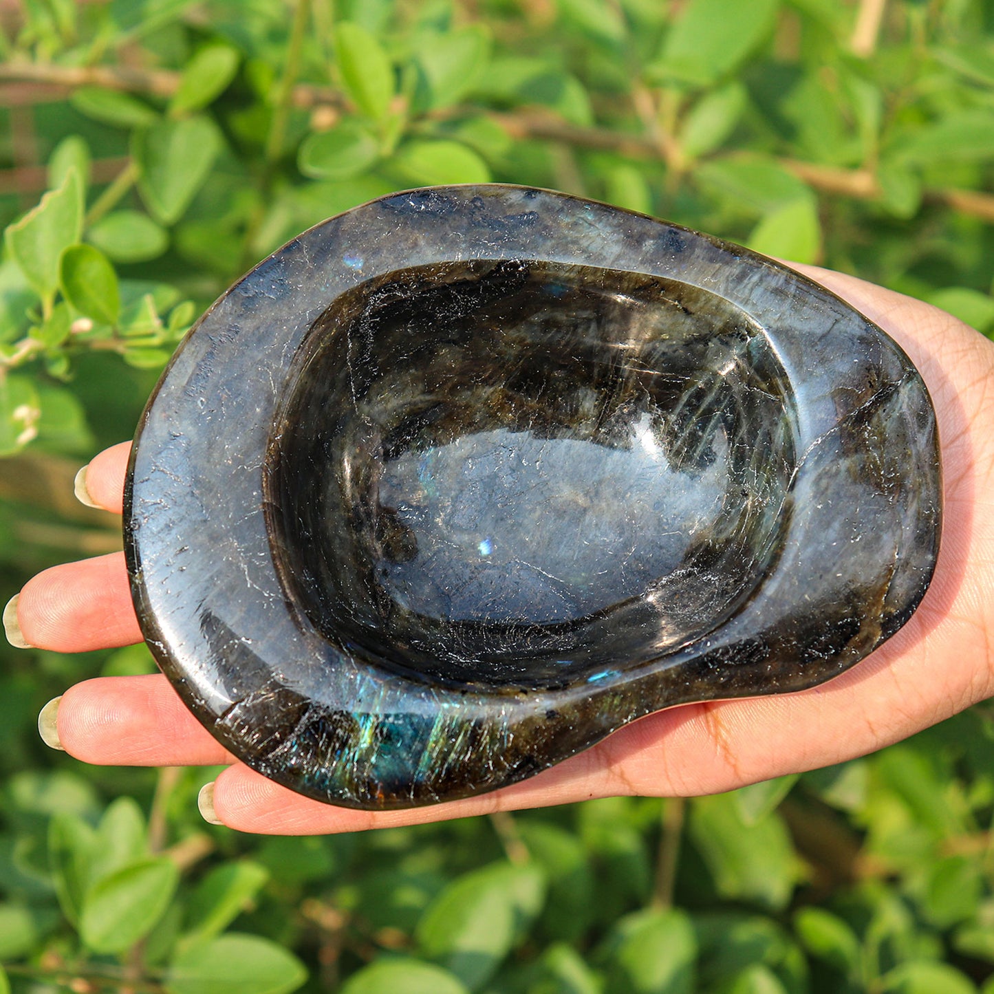 Labradorite Home Decor Bowl