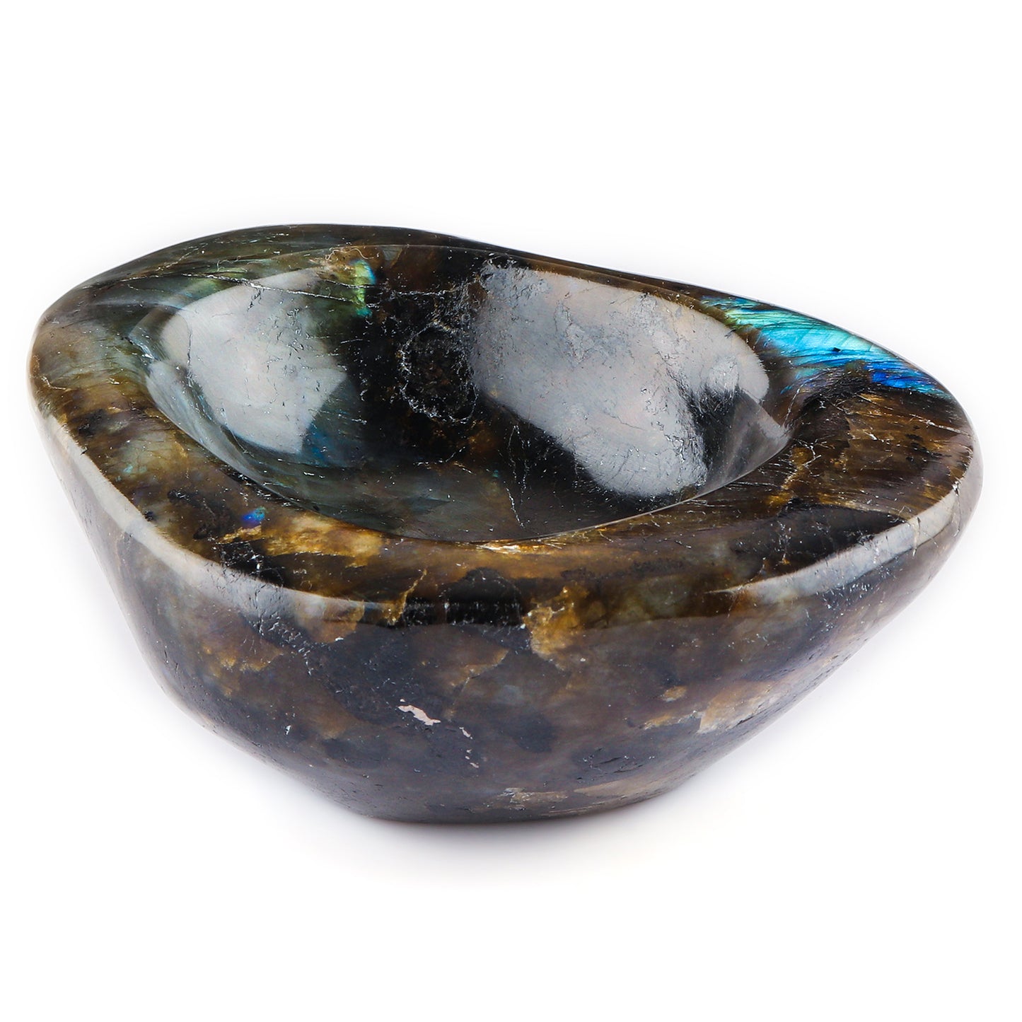 Labradorite Home Decor Bowl