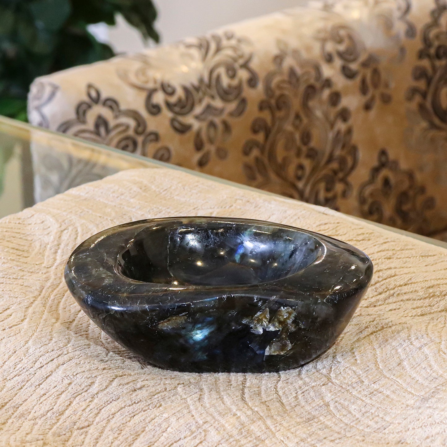 Labradorite Home Decor Bowl