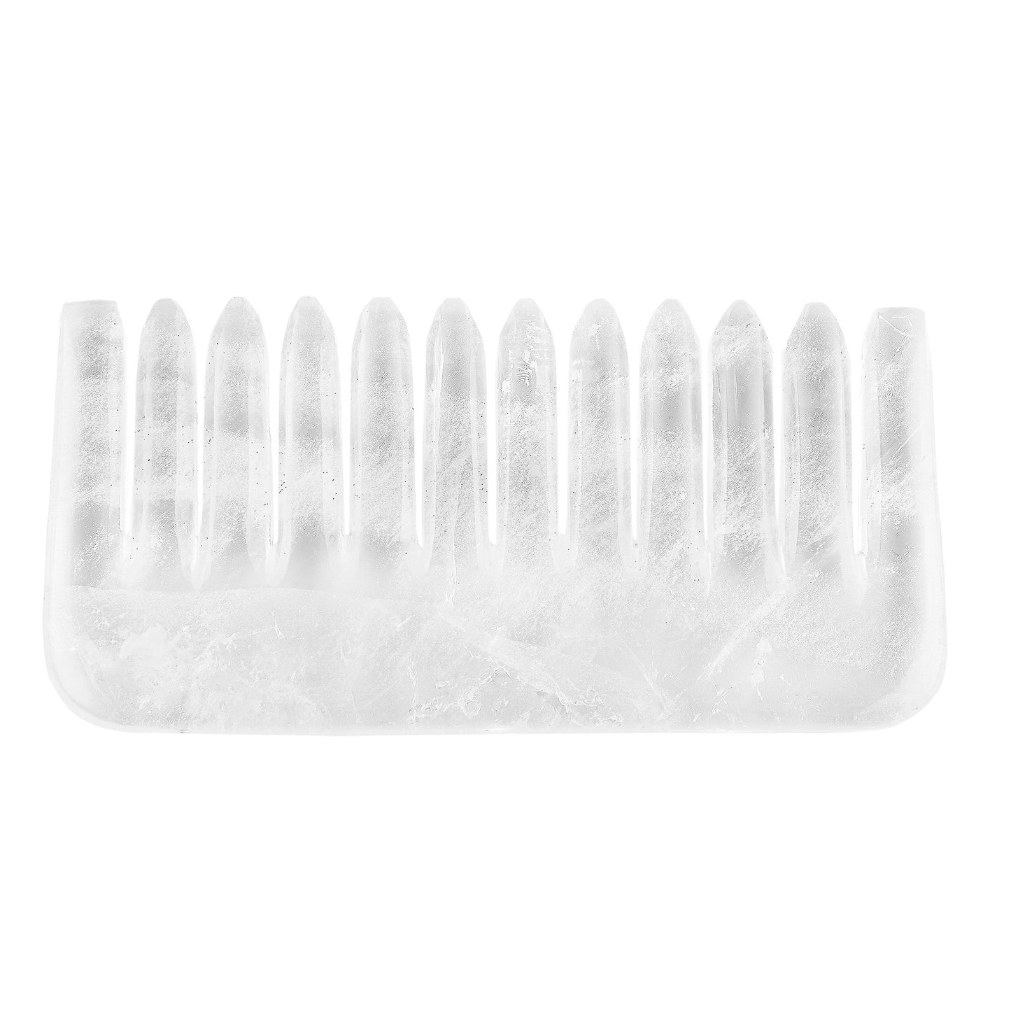 Crystal Quartz Carving comb