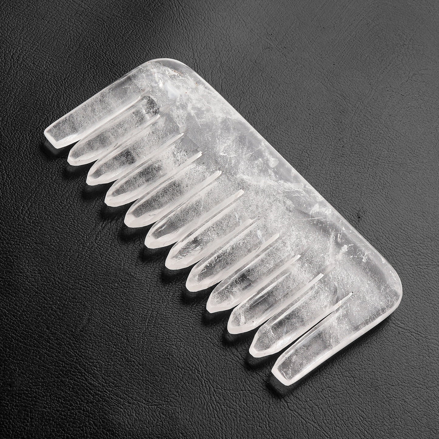 Crystal Quartz Carving comb