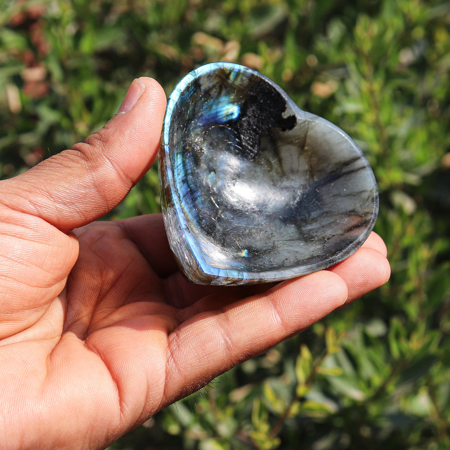 Labradorite Heart Shape Bowl