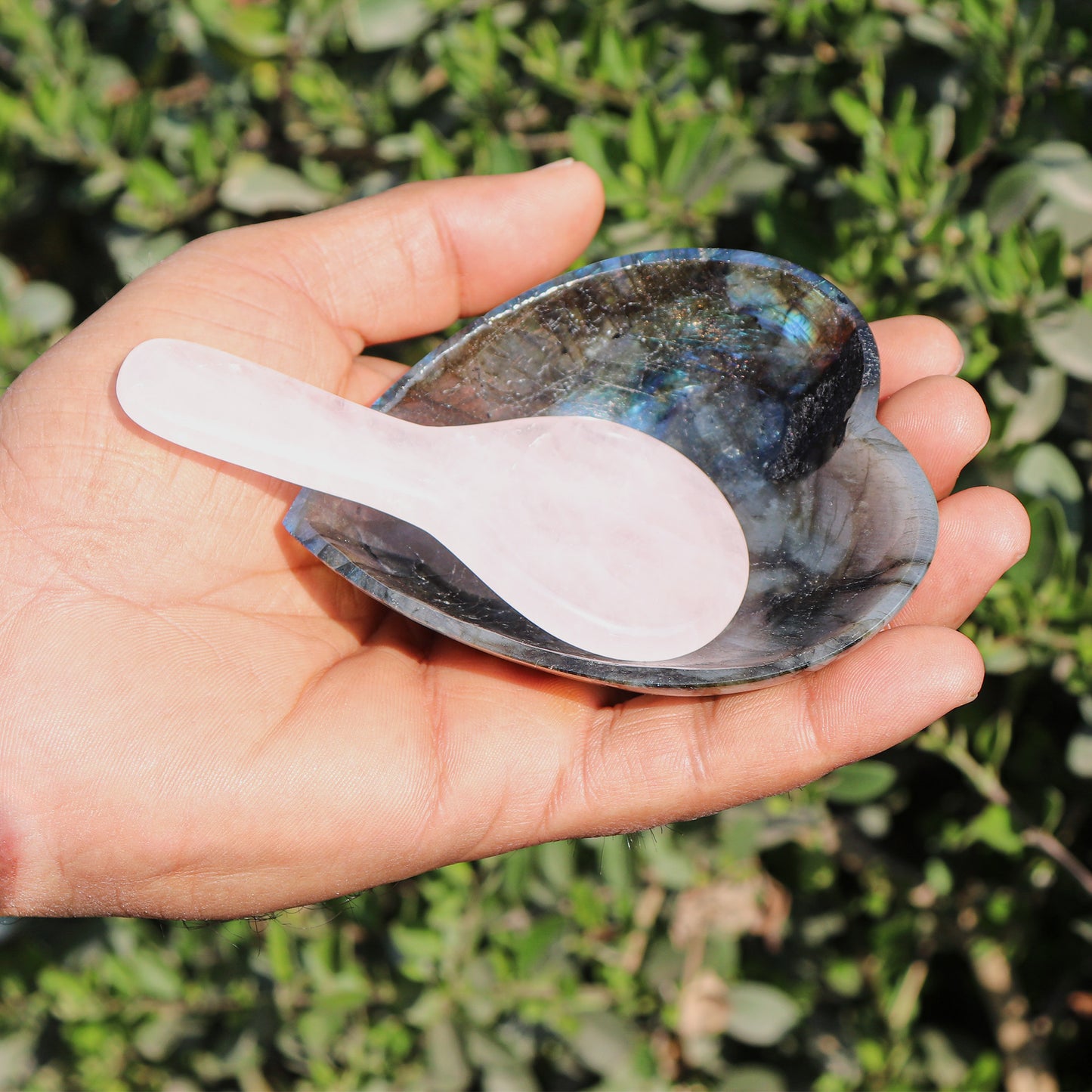 Labradorite Heart Shape Bowl