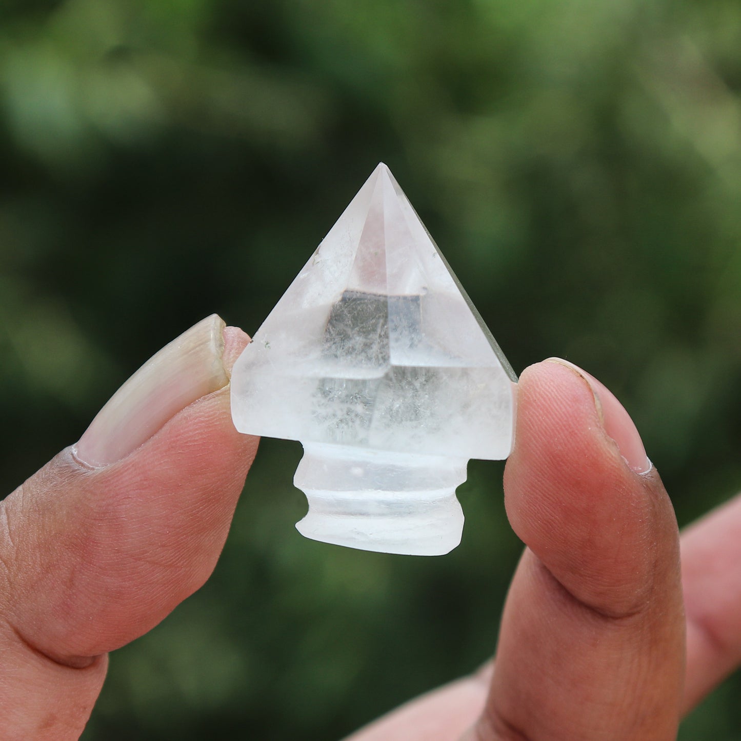 Crystal Quartz Perfume Storage Bottle